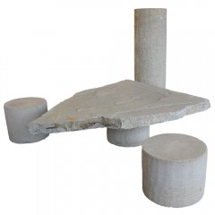 Sandstone Stool