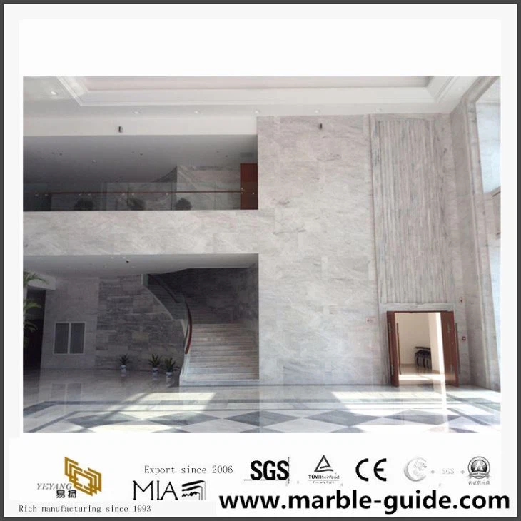 New Polished China Vemont Grey Marble Slabs For Hotel Project