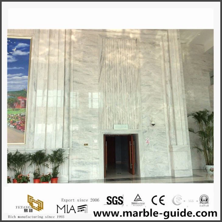 New Polished China Vemont Grey Marble Slabs For Hotel Project