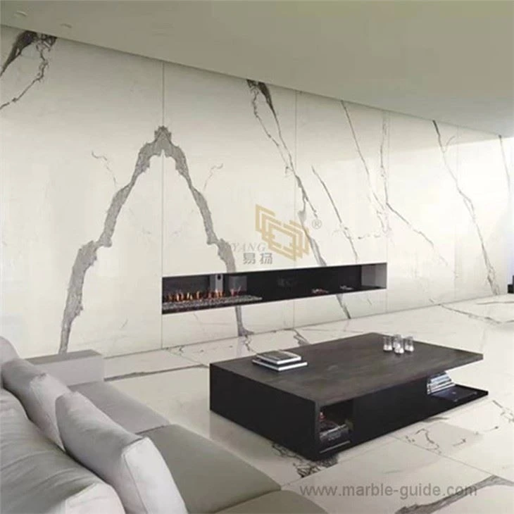 White Calacatta Marble Countertops Design